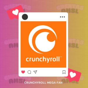 CRUNCHYROLL MEGA FAN (anual) (completa)